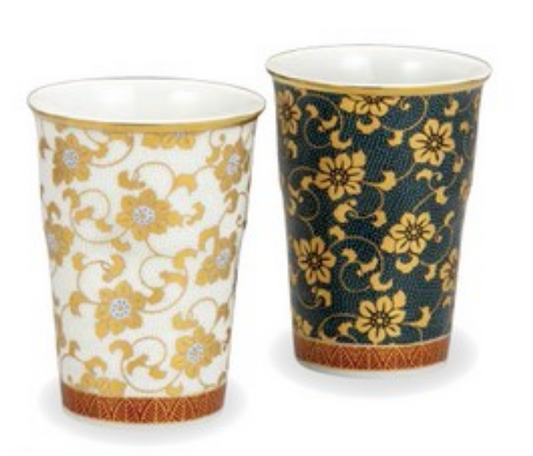 Pair Free Cup Clematis Aochibu/Shirochibu (K8-1094)