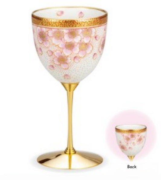 Wine Cup Kinrande Cherry Blossom (K8-1119)