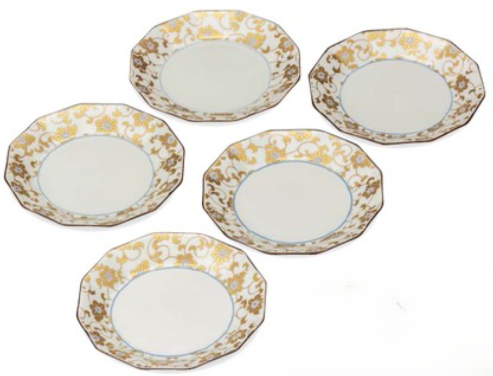 #5.2 Assorted Plates /Shirochibu Clematis (K8-148)