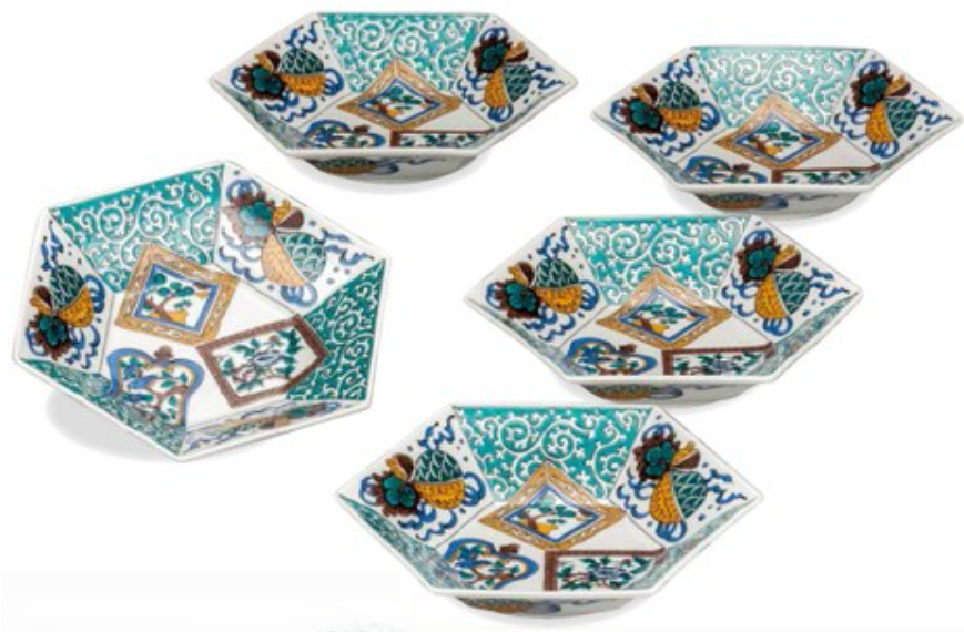 #6 Assorted small bowls/Iroe Treasure Crest(K8-220)