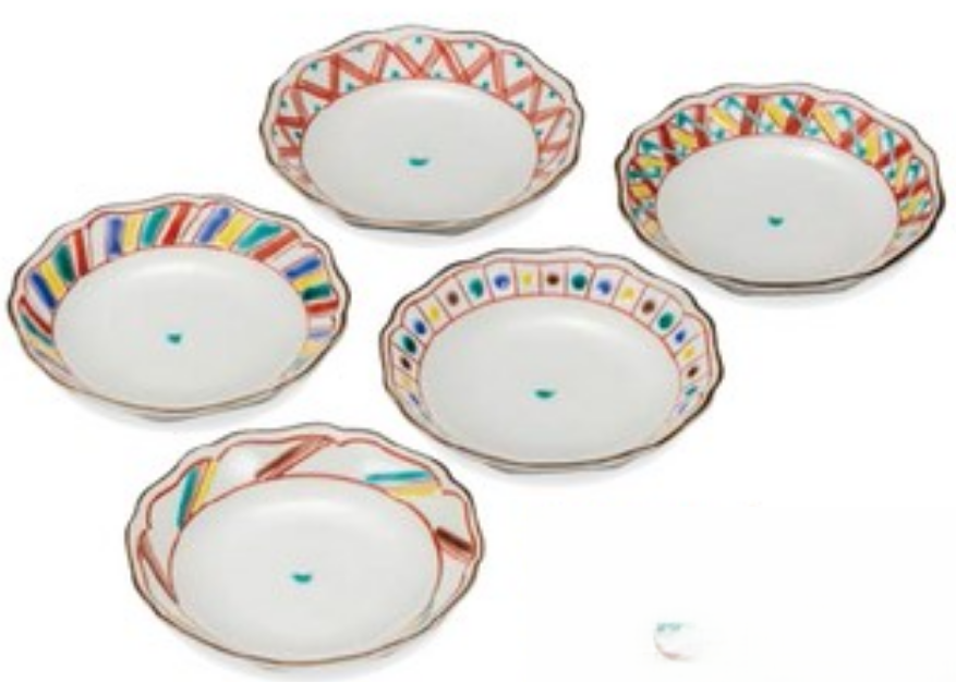 #4.0 Assorted Plates/multiple pictorial pattern (K8-40)