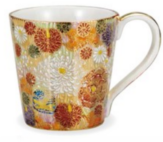 Mug Gold Hanazume (K8-900)