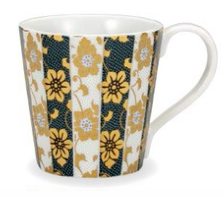 Mug Aochibu Shirochibu Clematis (K8-901)