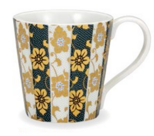 Mug Aochibu Shirochibu Clematis (K8-901)