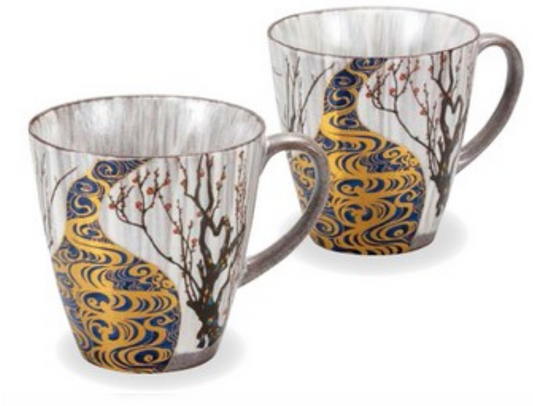 Pair Mug, Korin Plum (K8-914)