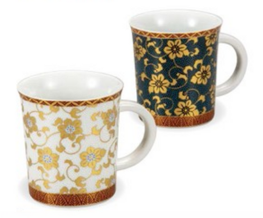 Pair Mug, Combi of Clematis (K8-975)